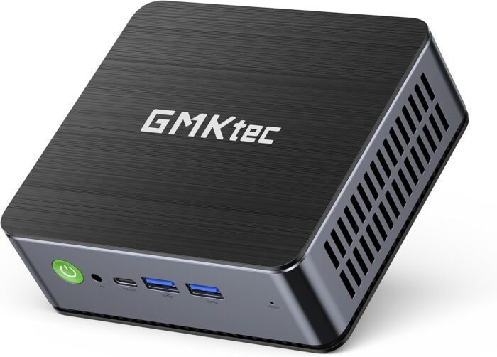GMKtec Gaming PC AMD Ryzen 9 7940HS (5.2GHz) Mini Computer Windows 11 Pro Desktop, 32GB DDR5 5600 MHz RAM 1TB Hard Drive PCIe4.0 SSD, 2.5Gbps LAN, 2X 4K HDMI 2.1, 8K USB4, Radeon 780M Graphics K4
