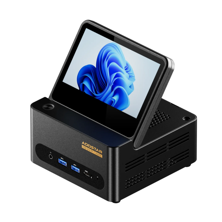 AOOSTAR G-FLIP, the First AI370 Mini PC with Removable Memory