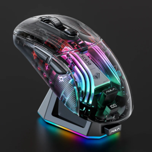 AULA SC630 Tri-Mode Wireless RGB Gaming Mouse Rechargeable Lightweight