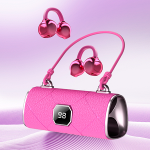 2026 Wireless Ear Clip Headphones Open Ear Bluetooth 5.4 Earbuds with Spatial Audio & AI Bass Compensation